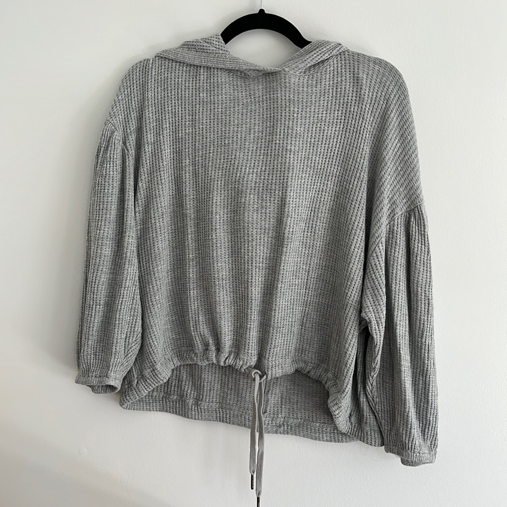 L Space light drawstring hoodie